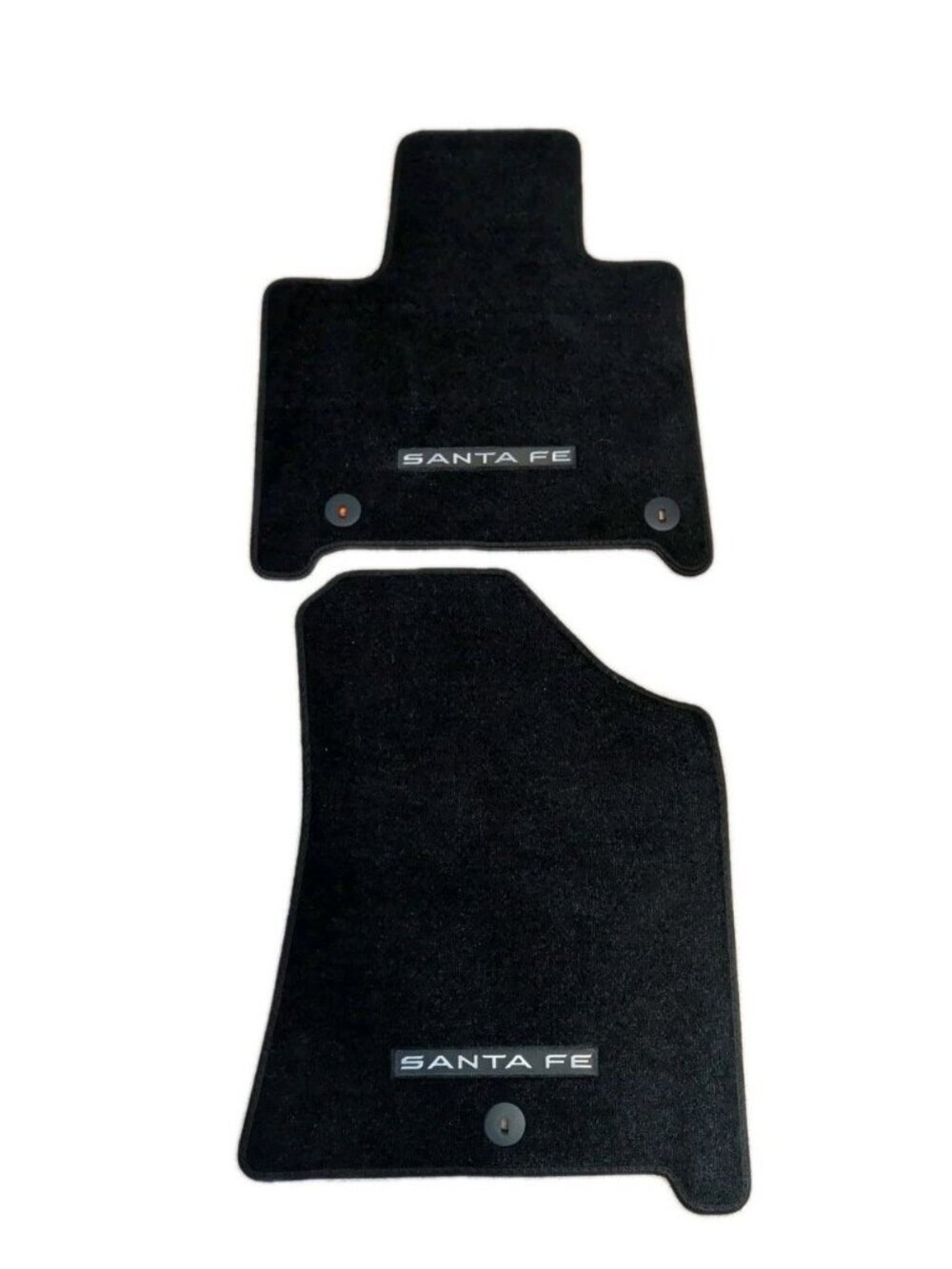 OEM Hyundai Santa Fe Carpet Floor Mats 2021-2023 Black Front S2F14-AU100 Genuine